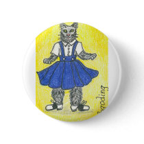 Retro school girl pin