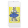 Retro school girl custom rack cards