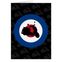 Retro Scooter Card