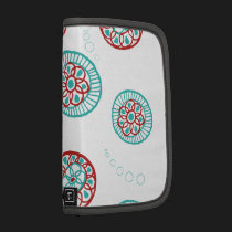 Retro Scribble Circles PLanner planners