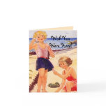 Retro Seashore Note Cards