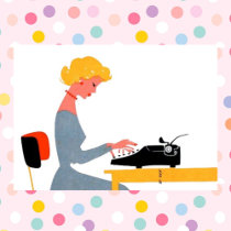 Retro Secretary, Administrative Professional Day Greeting Card
