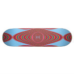 Retro Seventies Psychedelic Art skateboards