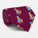 Retro Shopping Girl ties