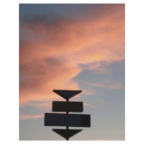 Retro sign 1950's route 66 custom flyer