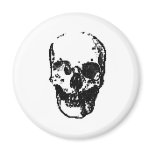 Retro Skull Magnet