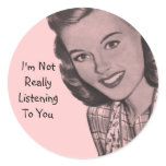 Retro Smile stickers