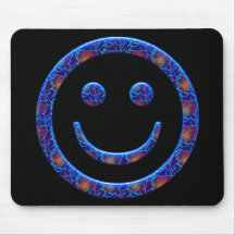 RETRO SMILEY FACE MOUSEPAD