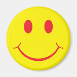 Retro Smiley Fridge Magnet