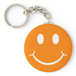 Retro Smiley Key Chains