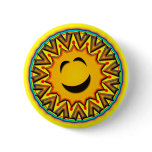 RETRO SMILEY SUN buttons