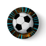 RETRO SOCCER BALL BUTTON