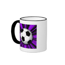 RETRO SOCCER BALL COFFEE MUG