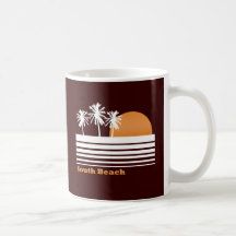 Retro South Beach Mug