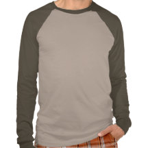 RETRO SPACE AGE Long Sleeve Raglan Tee Shirt