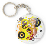 Retro Splat keychains