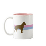 Retro Star American Staffordshire Terrier Coffee Mugs
