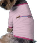 Retro Star Basenji Dog Tee Shirt