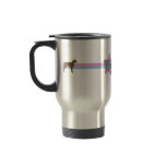 Retro Star Brittany Spaniel mugs