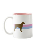 Retro Star Brittany Spaniel Mug