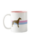 Retro Star Whippet mugs