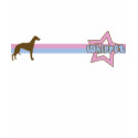 Retro Star Whippet t-shirts