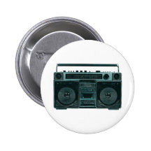 retro stereo button