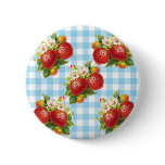 Retro Strawberry buttons