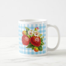 Retro Strawberry Coffee Mug