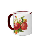 Retro Strawberry mugs