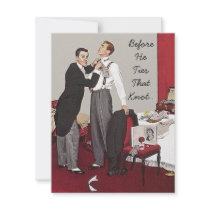 Retro Style Bachelor Party Invitation Announcement