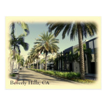 Retro Style Beverly Hills Postcard!