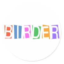 Retro-style Birder