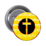 RETRO STYLE CROSS BUTTON