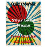 Retro Style grunge poster flyers