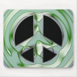 RETRO STYLE PEAC SIGN mousepads
