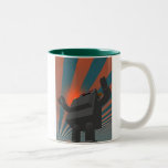 Retro Style Robot 4 Mug