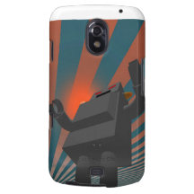 Retro Style Robot 4 Samsung Galaxy Nexus Cover