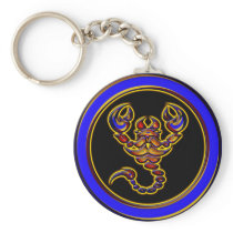RETRO STYLE SCORPION KEY CHAINS