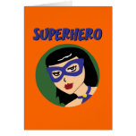 Retro Superhero cards