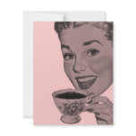 Retro Tea Party invitations