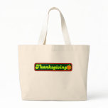 Retro Thanksgiving Decal bags