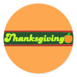 Retro Thanksgiving Decal stickers