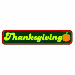 Retro Thanksgiving Ornament photo sculptures