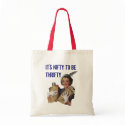 RETRO THE HAPPY COUPON CLIPPER BAGS TOTE BAG