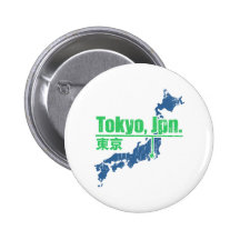 Retro Tokyo Buttons