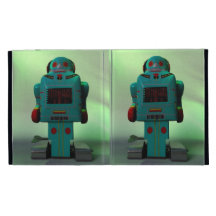 Retro Toy Robot Caseable Case iPad Folio Covers