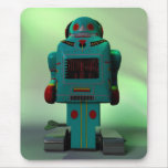 Retro Toy Robot Mousepad