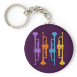 RETRO TRUMPETS keychains