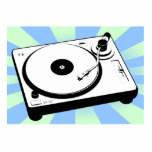 Retro Turntable photo sculptures